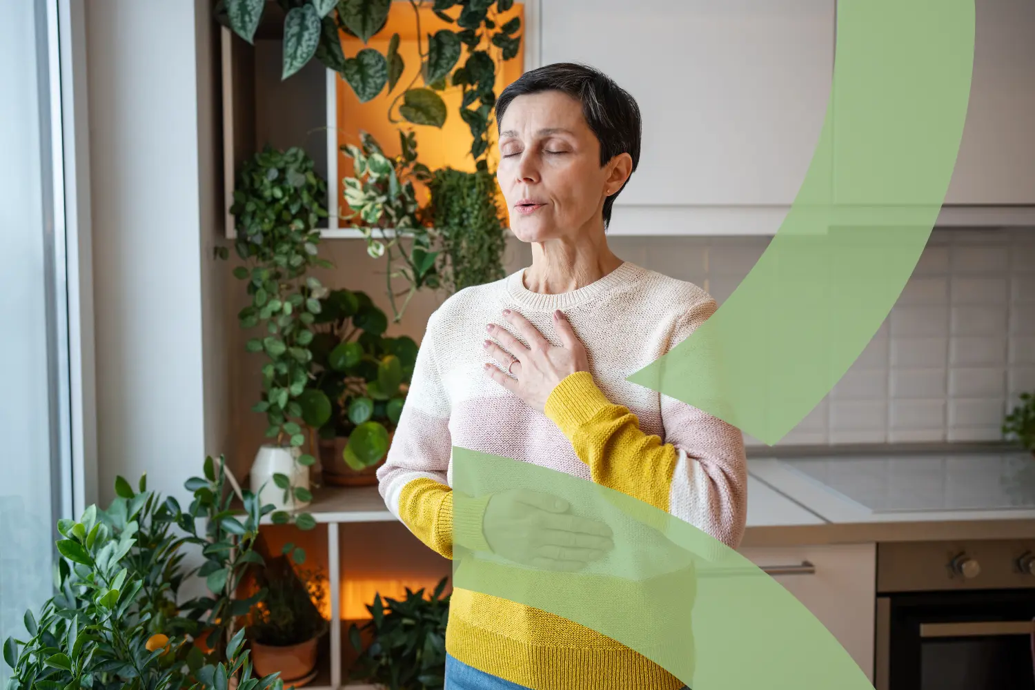 image cortisol femme 40 ans